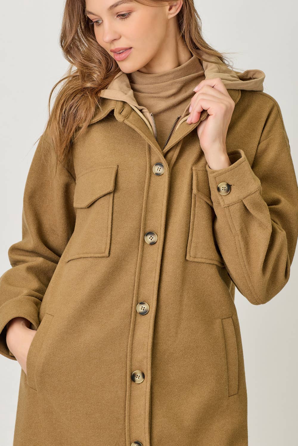 The Shelby Hoodie Coat
