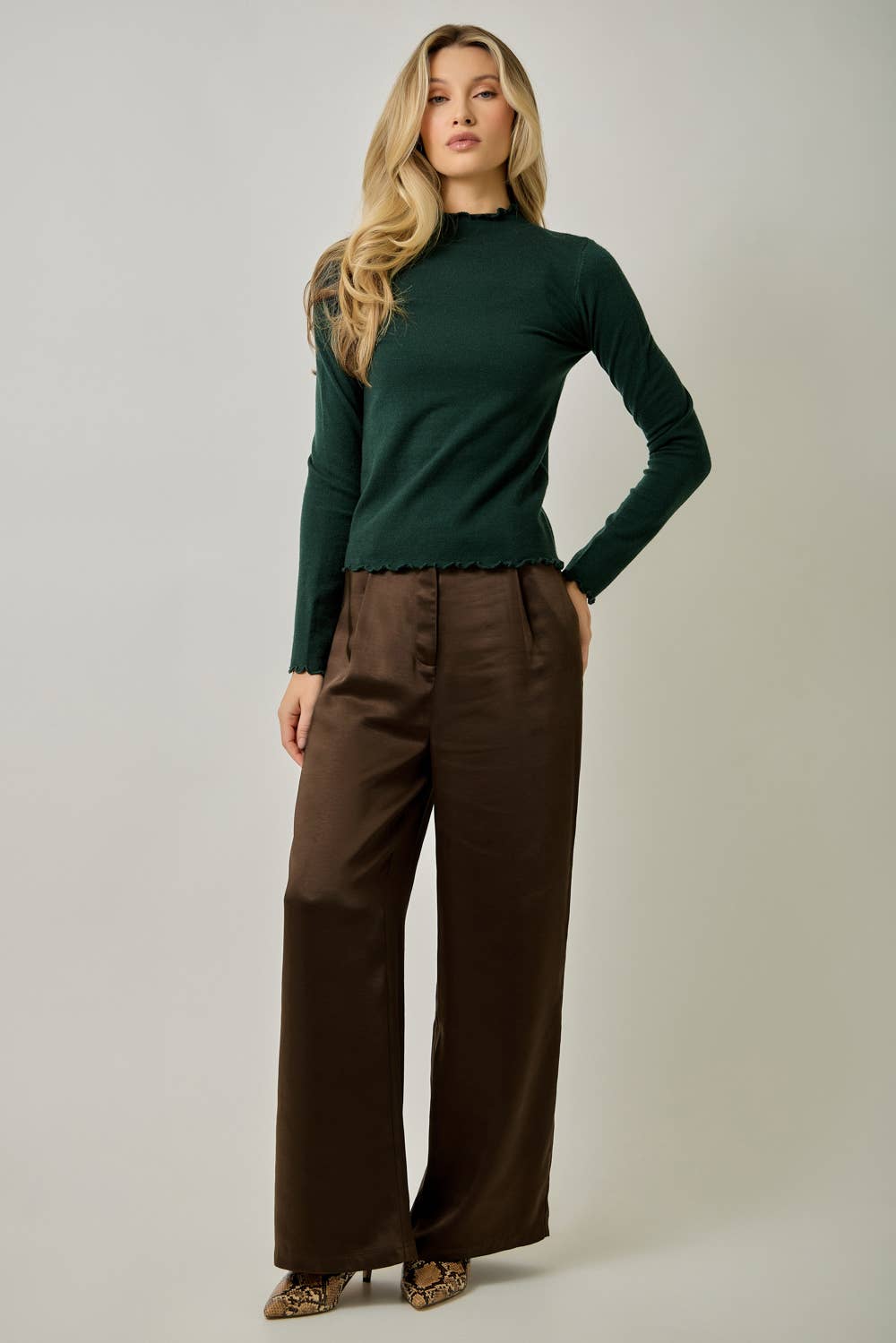 The Simone Lettuce Edge Sweater