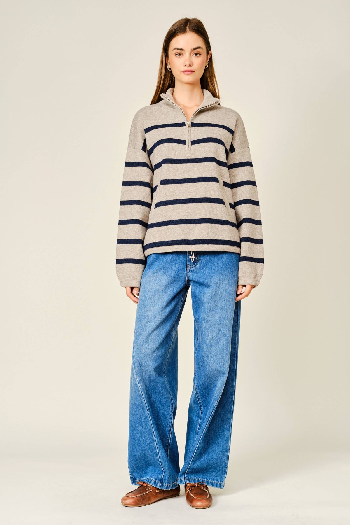 The Andrea 1/4 Zip Sweater