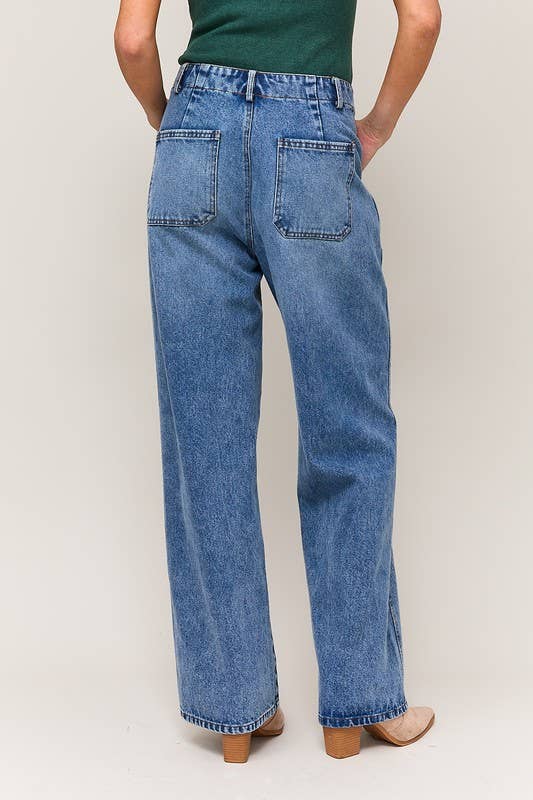 The Carter Barrel Jean