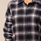The Selena Plaid Button Down Maxi Dress