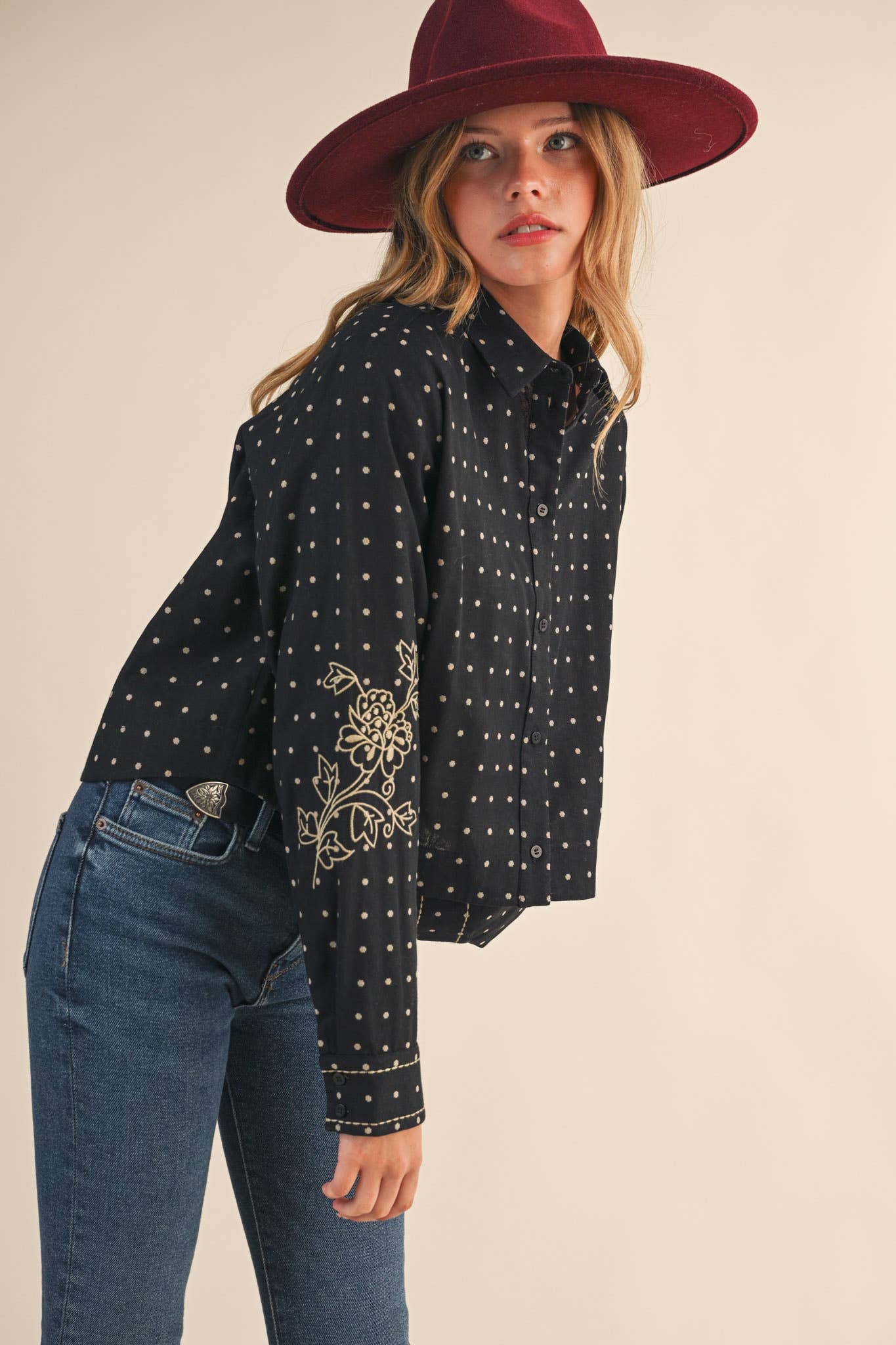 The Prya Embroidered Shirt