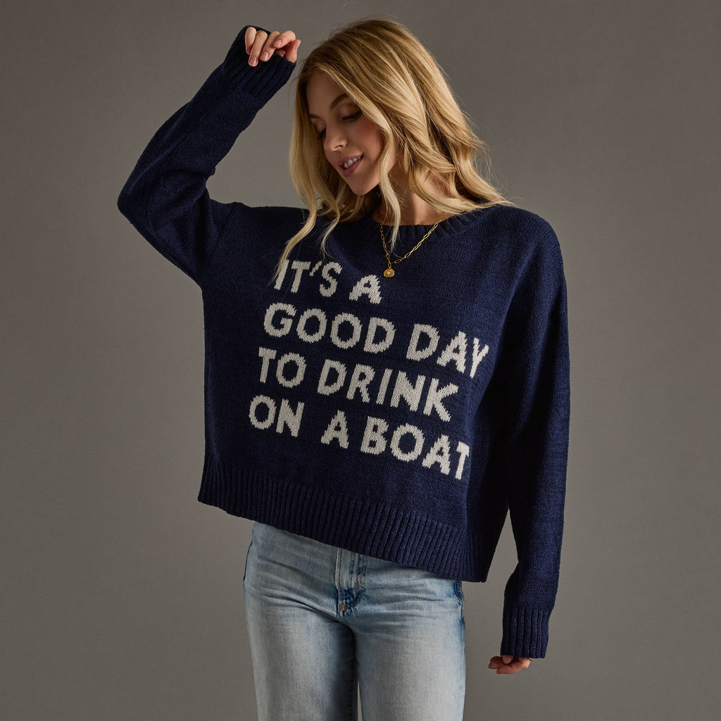 Drink On A Boat Sweater