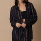 The Devon Shimmer Stripped Button Down