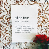 Sister definition print  5x7