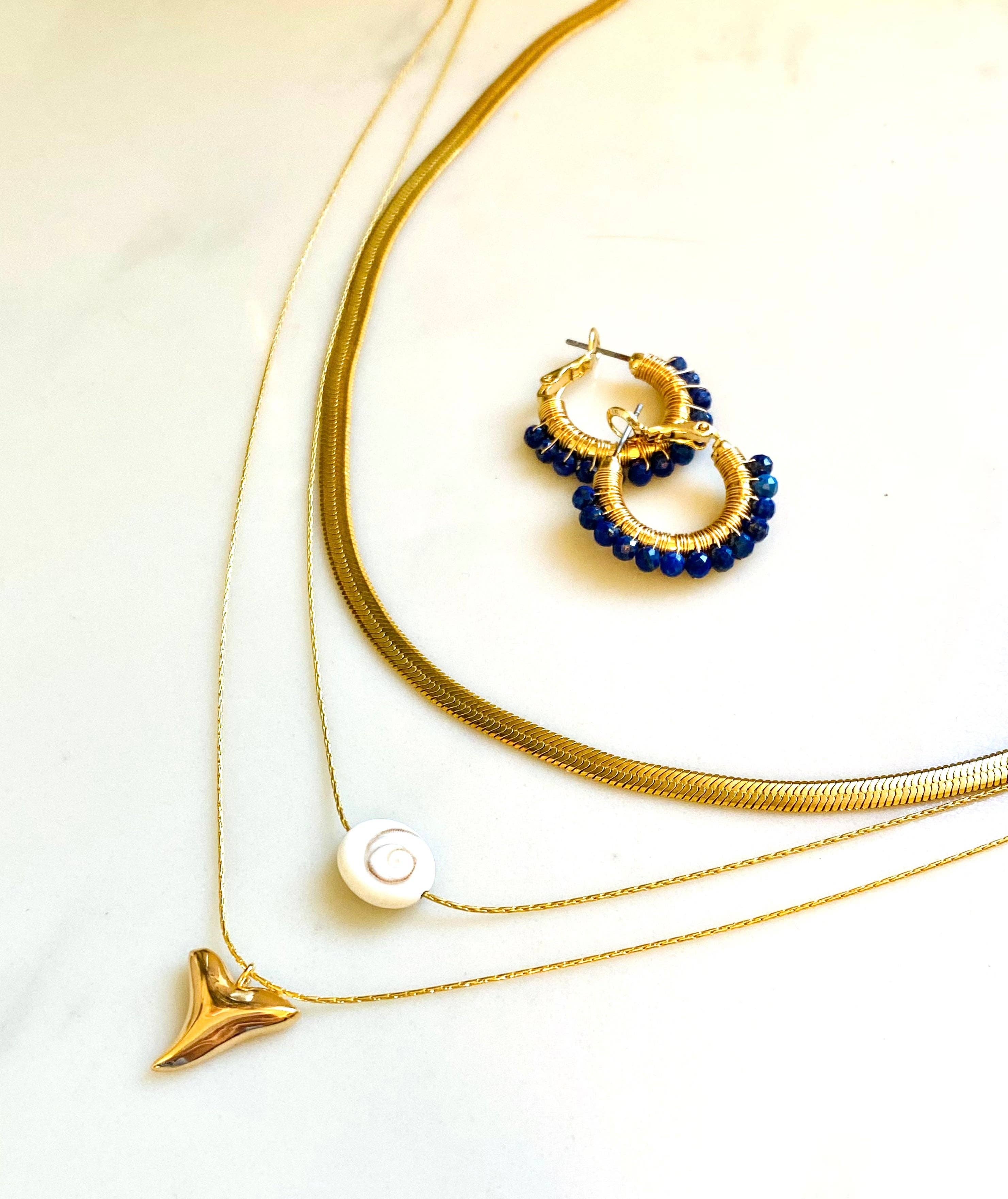 Herringbone Necklace ~ Salty Babes