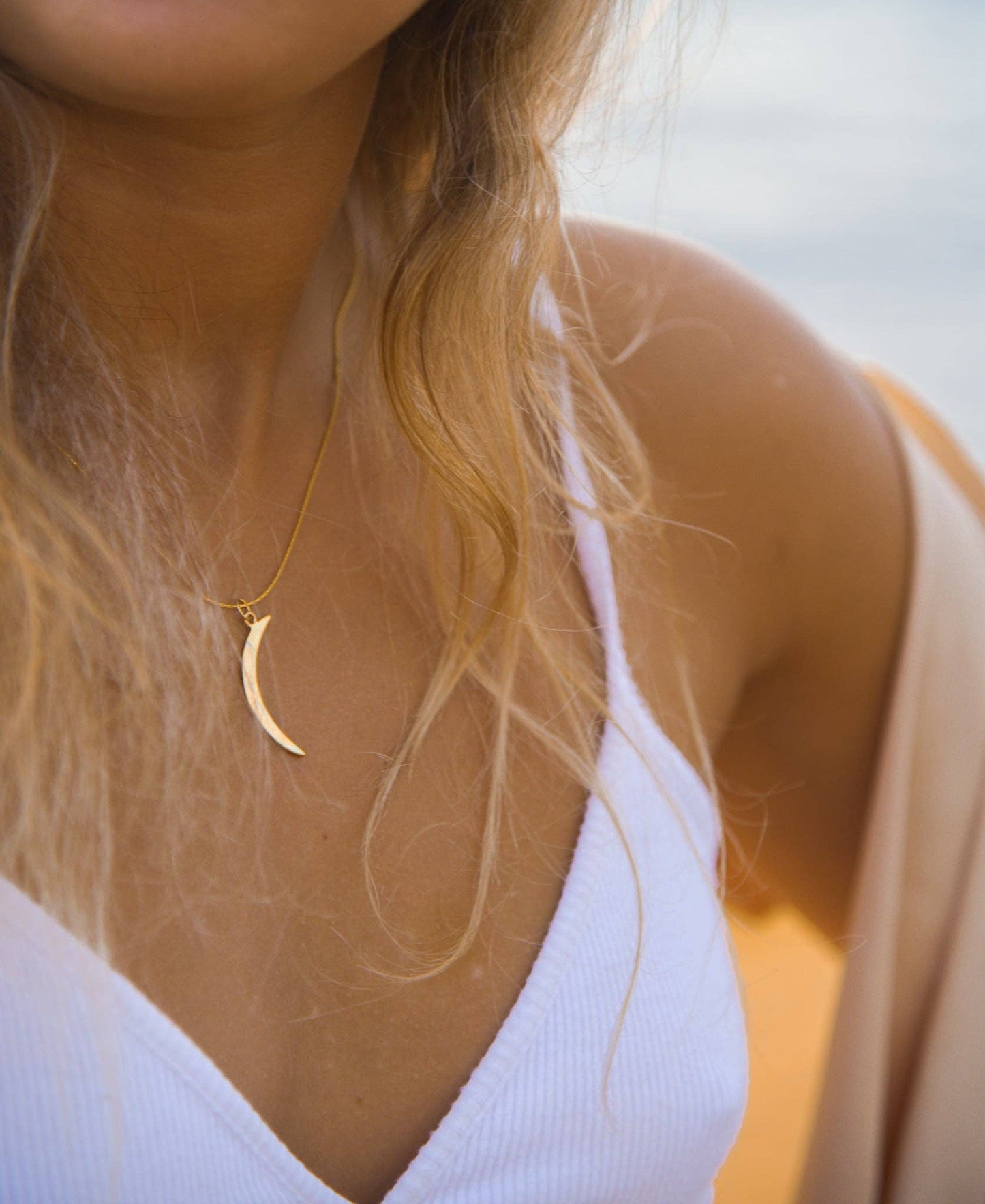 Crescent Moon Necklace