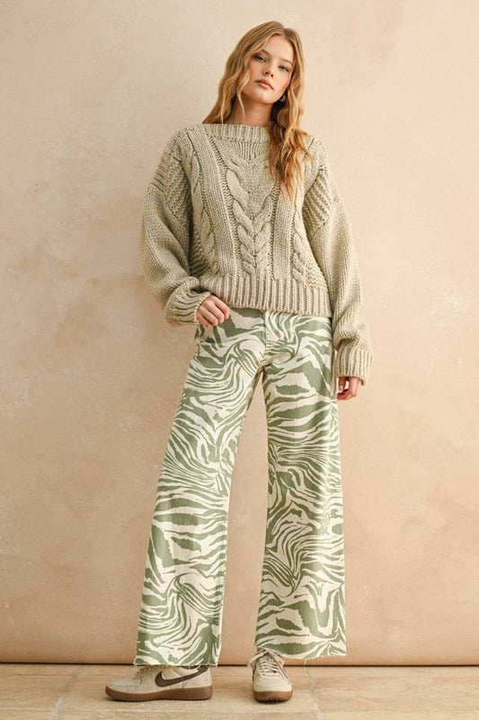 The Classic Chunky Cable Knit Sweater