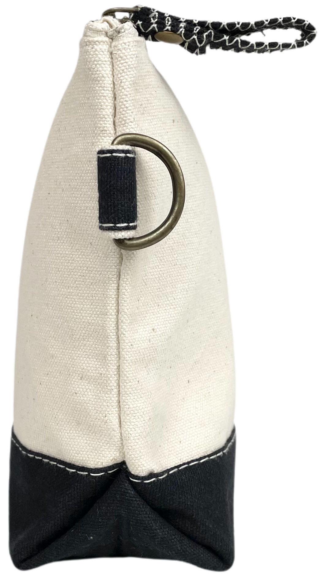 Canvas Pouch: Navy & Red