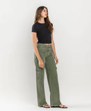 The Erin High Rise Wide Leg Cargo Jeans