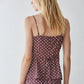 The Vienna Satin Polka Dot Cami