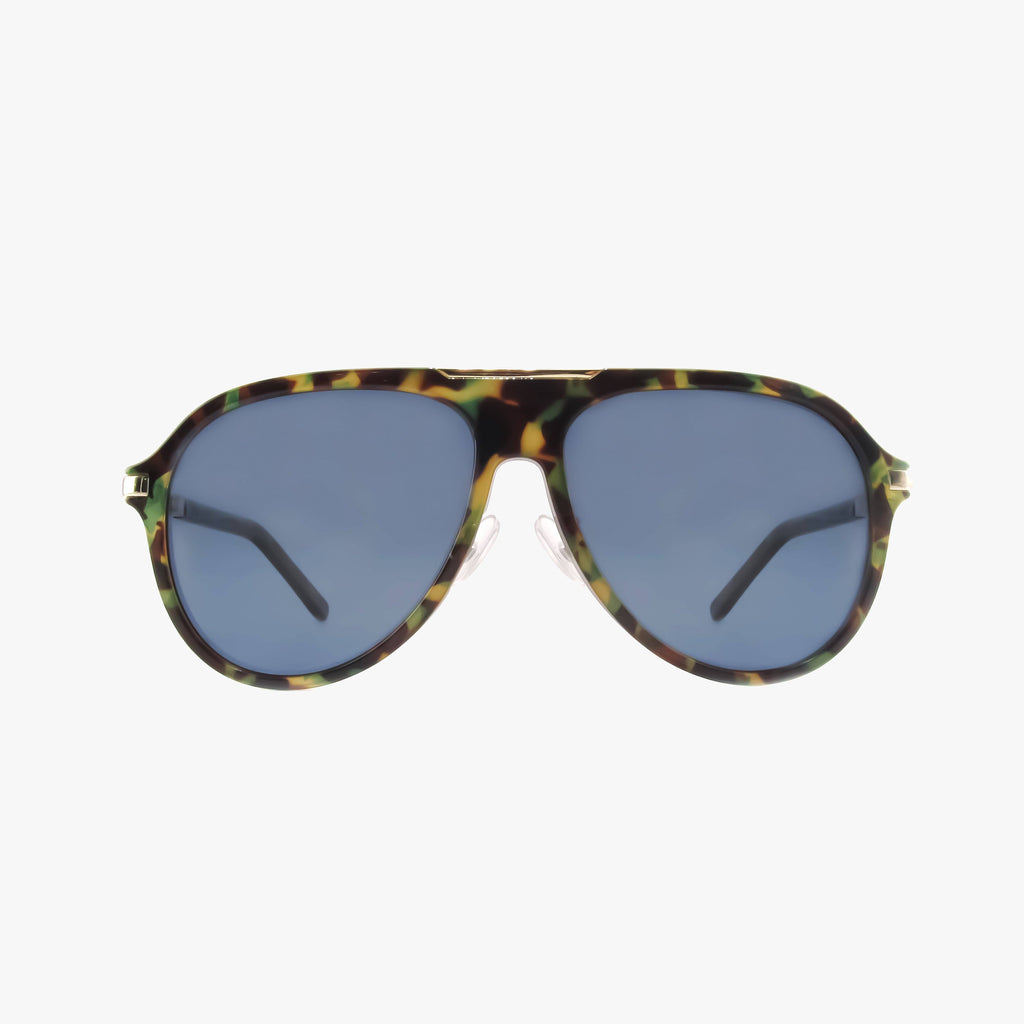Aura Green Tortoise Sunglasses