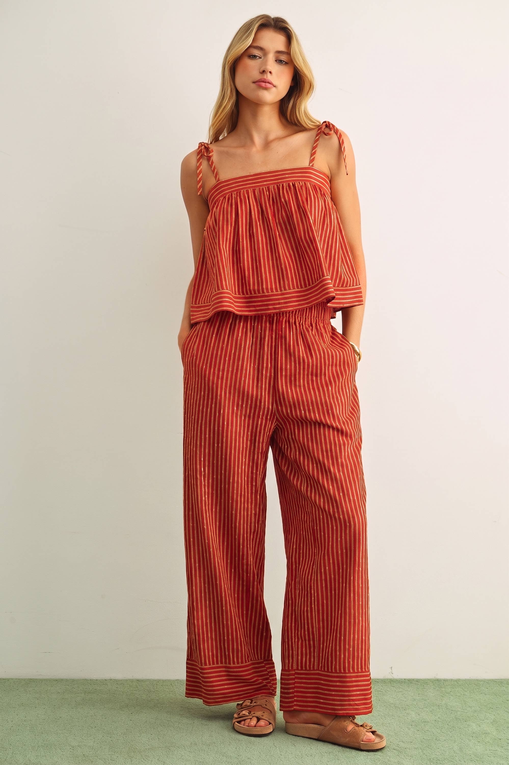 The Niki Striped Pant