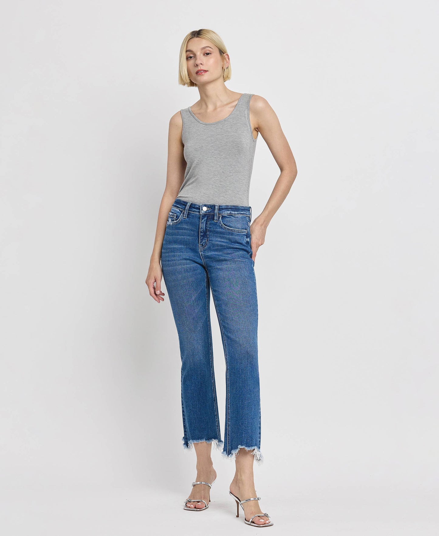 The Jenna High Rise Kick Flare Jean