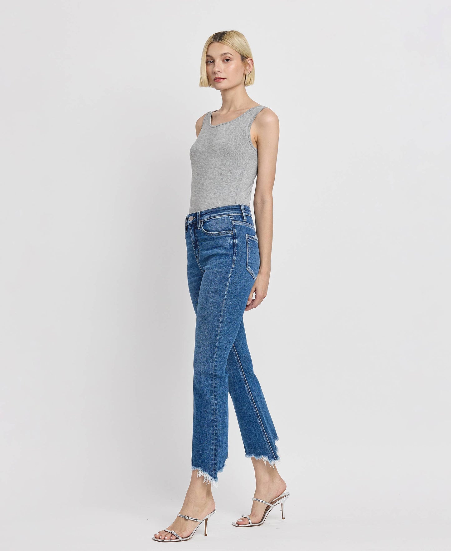 The Jenna High Rise Kick Flare Jean