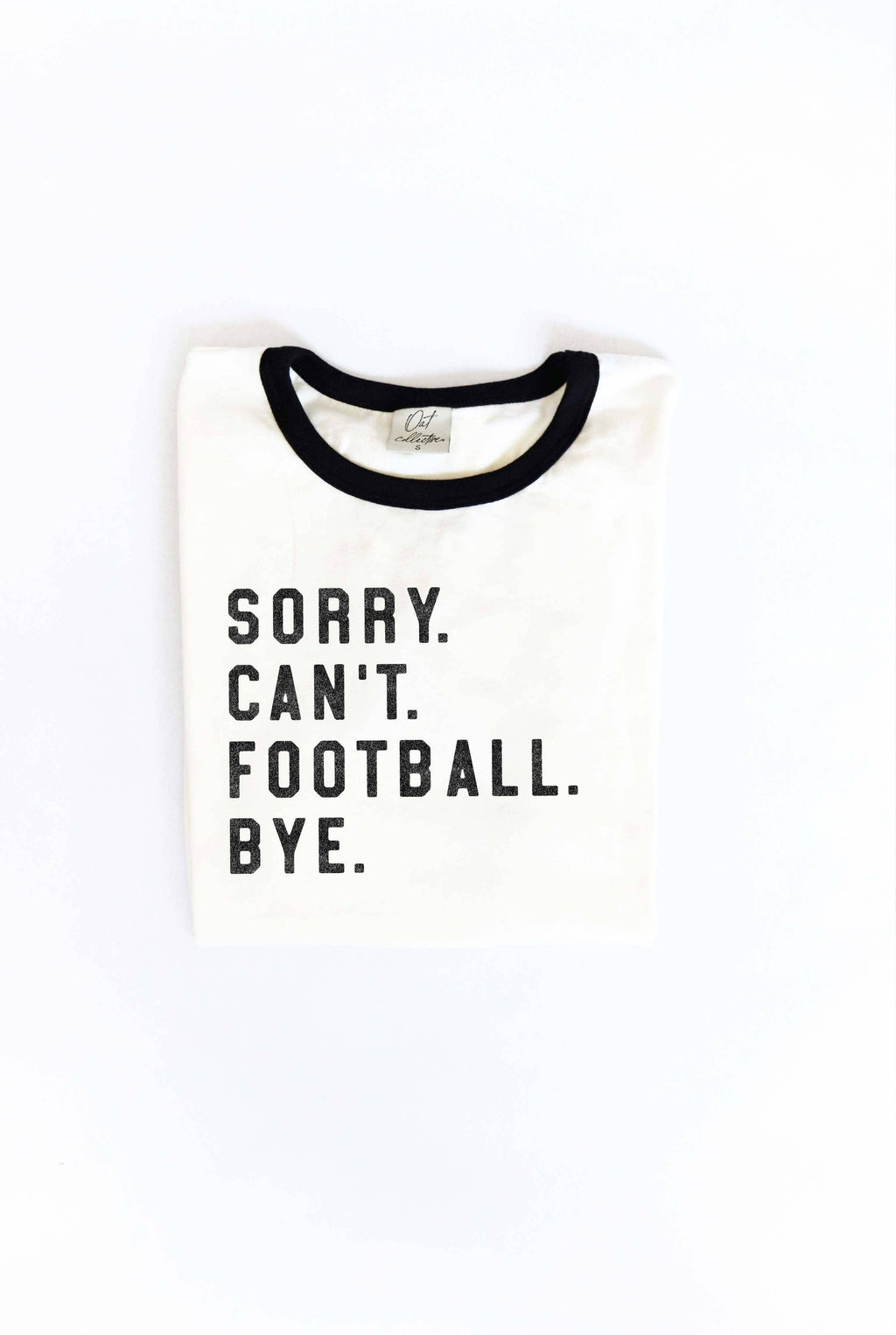 Sorry Can't Football Tee