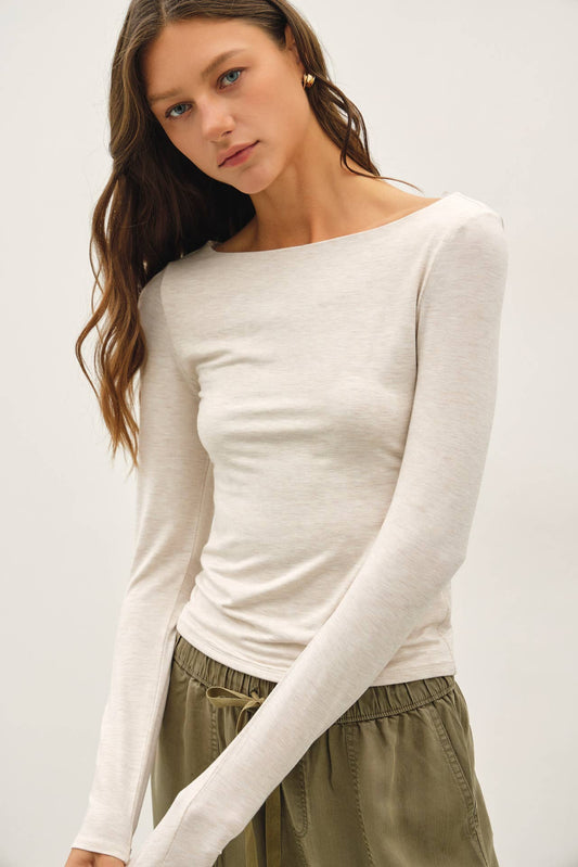 Willow Long Sleeve Core Essential Top