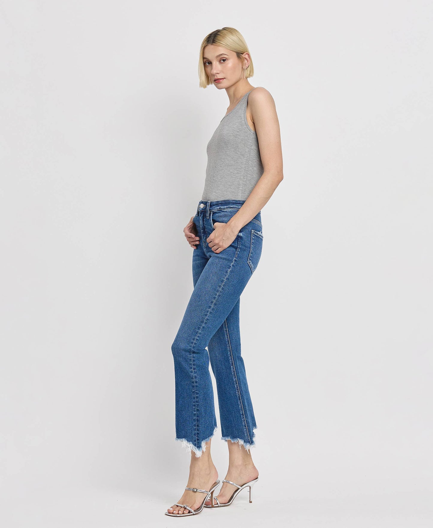 The Jenna High Rise Kick Flare Jean