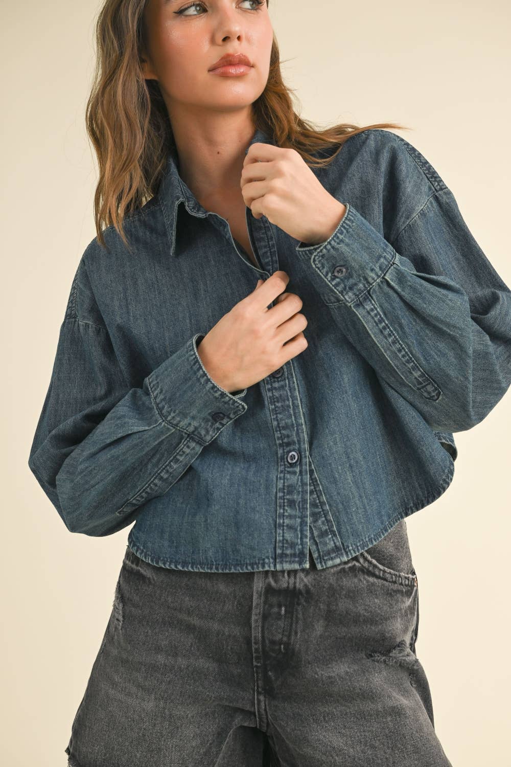 The Bella Denim Shirt