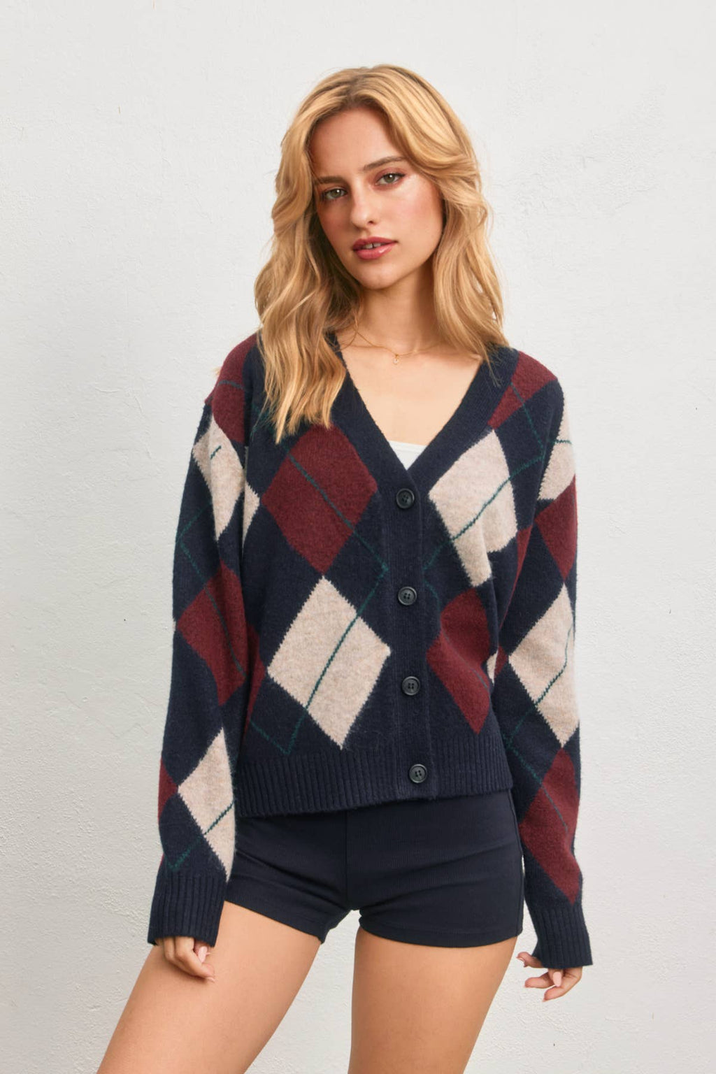 The Ollie Argyle Sweater