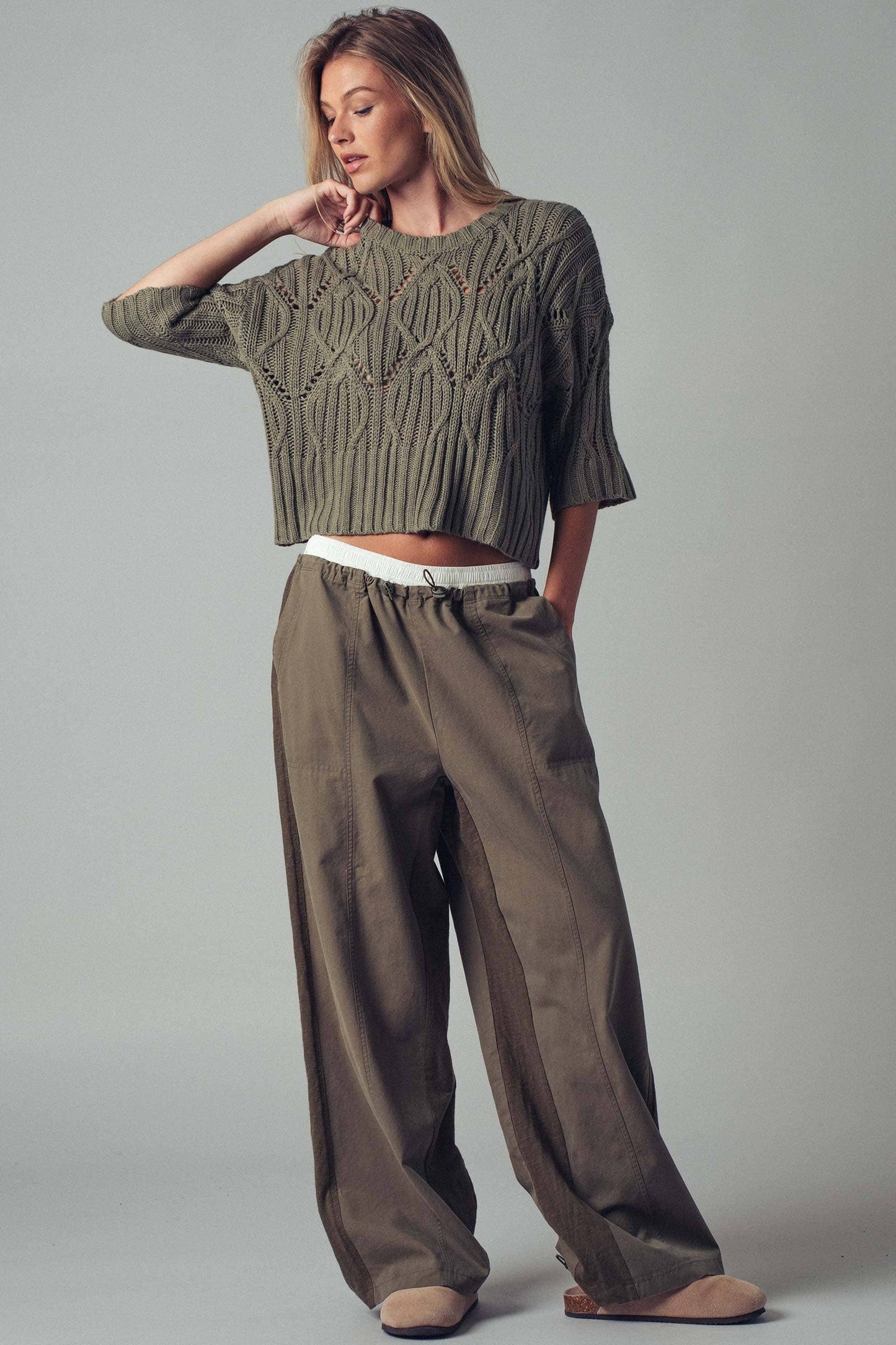 The Melanie Crochet Sweater
