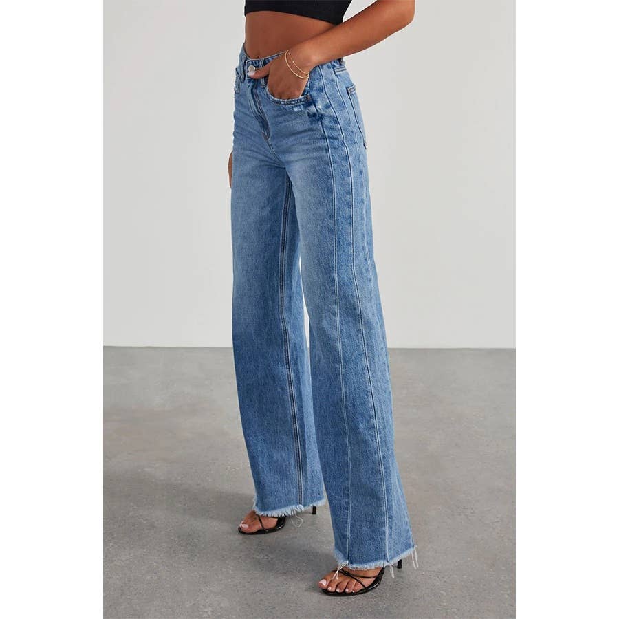 The Kristen Wide Leg Jean