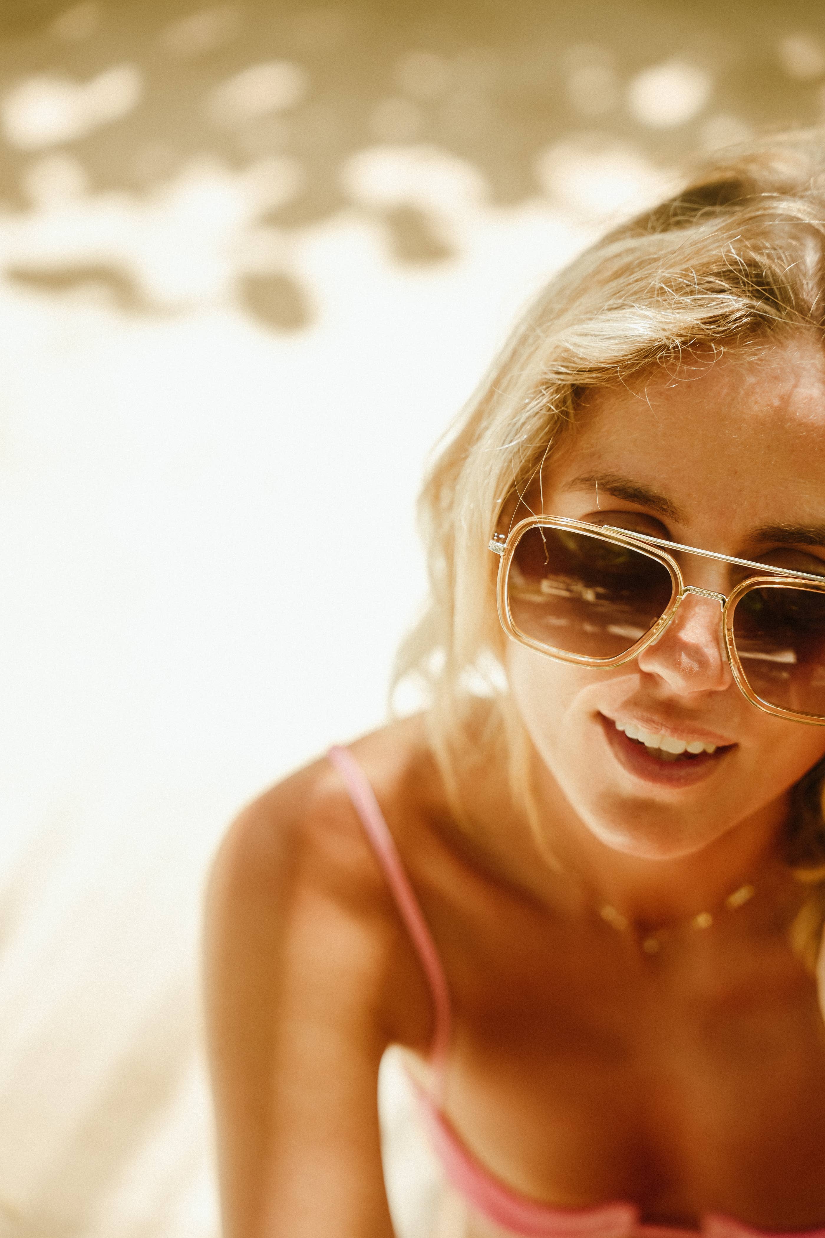 Lex Champagne Sunglasses