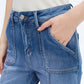 The Boca High Rise Straight Jean