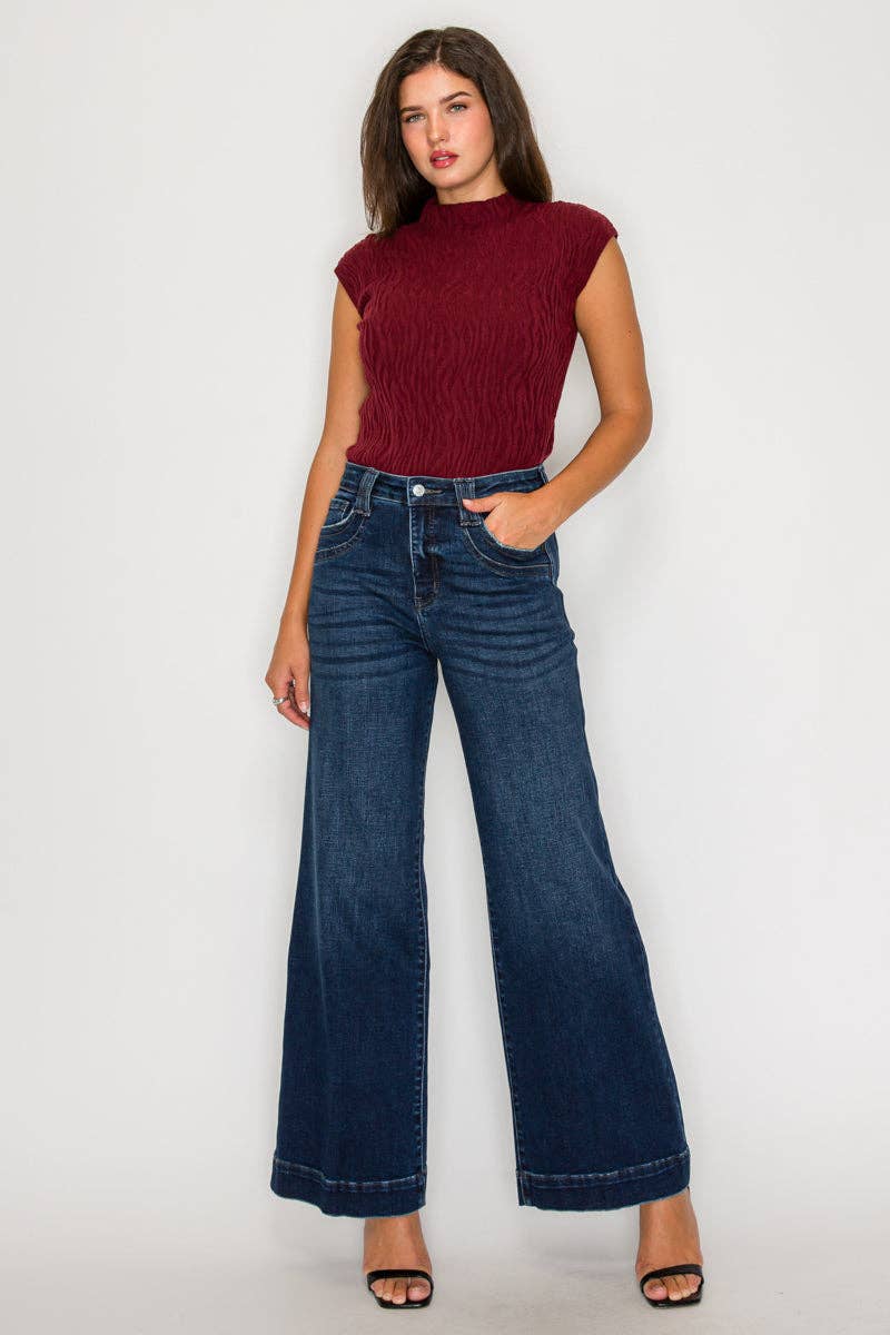 The Cat Wide Leg Jean