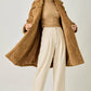 The James Double Breasted Faux Fur Coat
