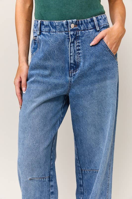 The Carter Barrel Jean