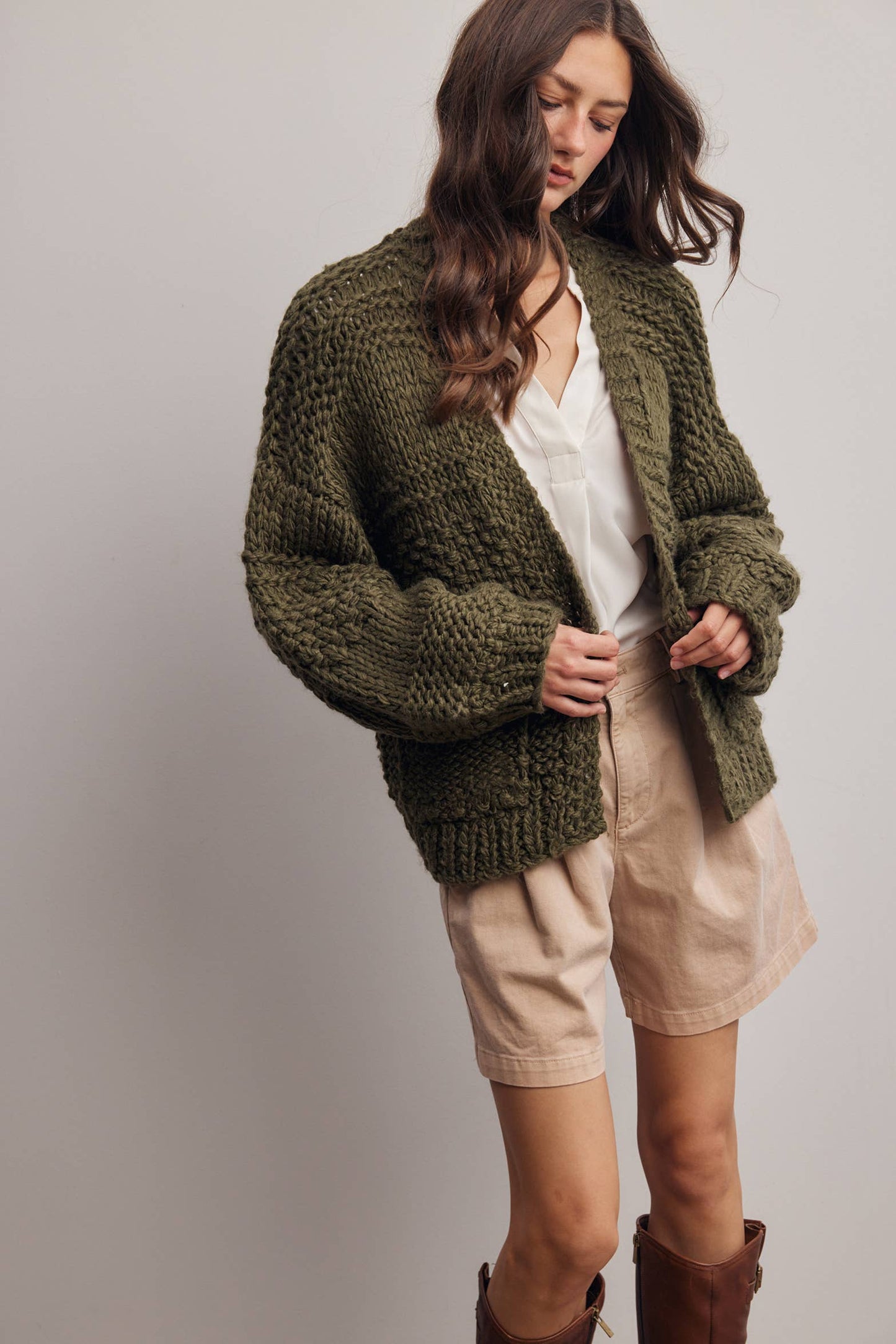 The Sydney Chunky Knit Cardigan