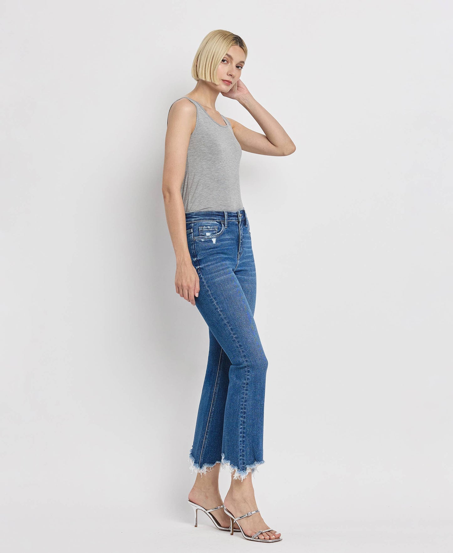 The Jenna High Rise Kick Flare Jean