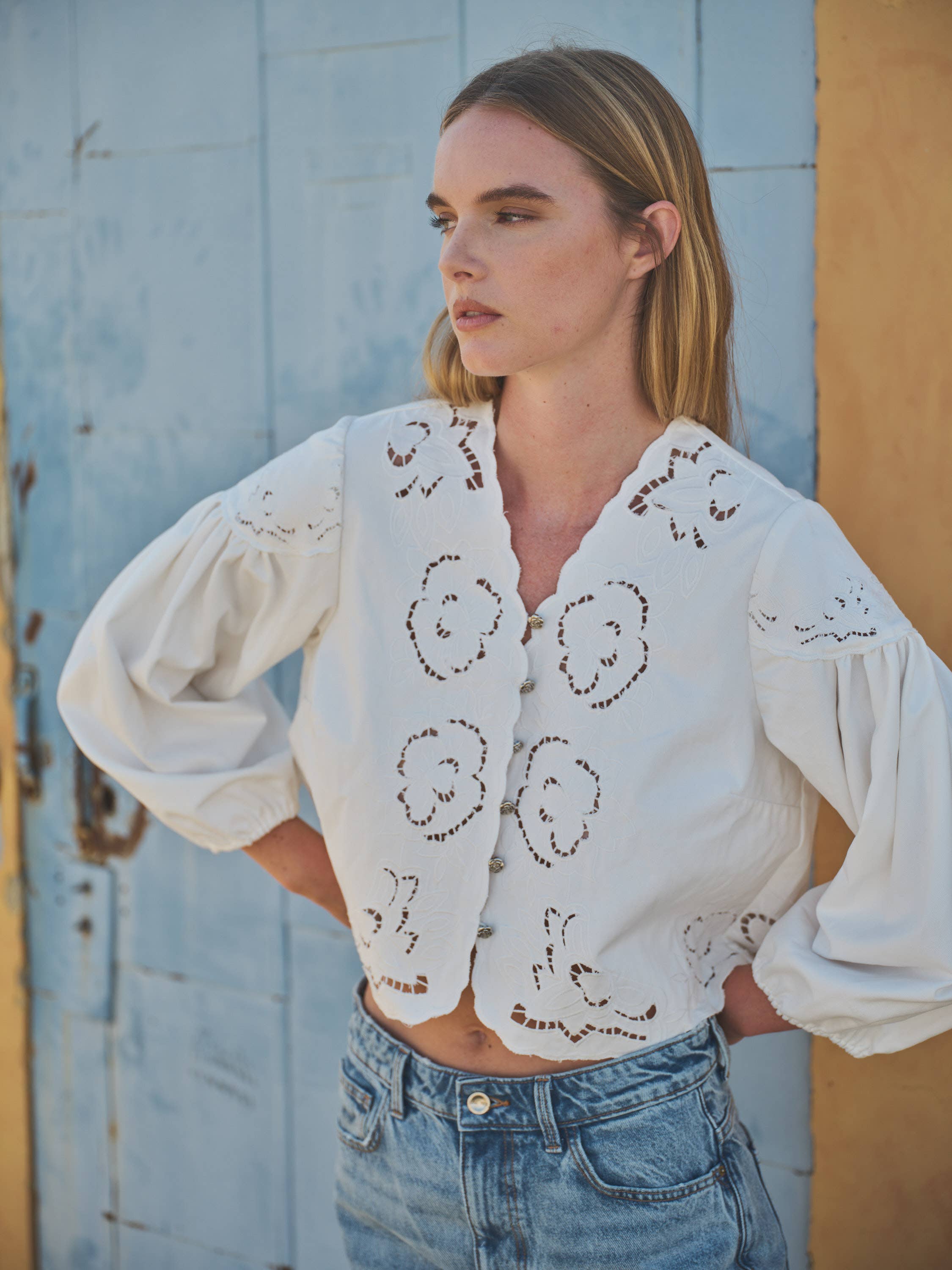 The Ansley Denim Shirt