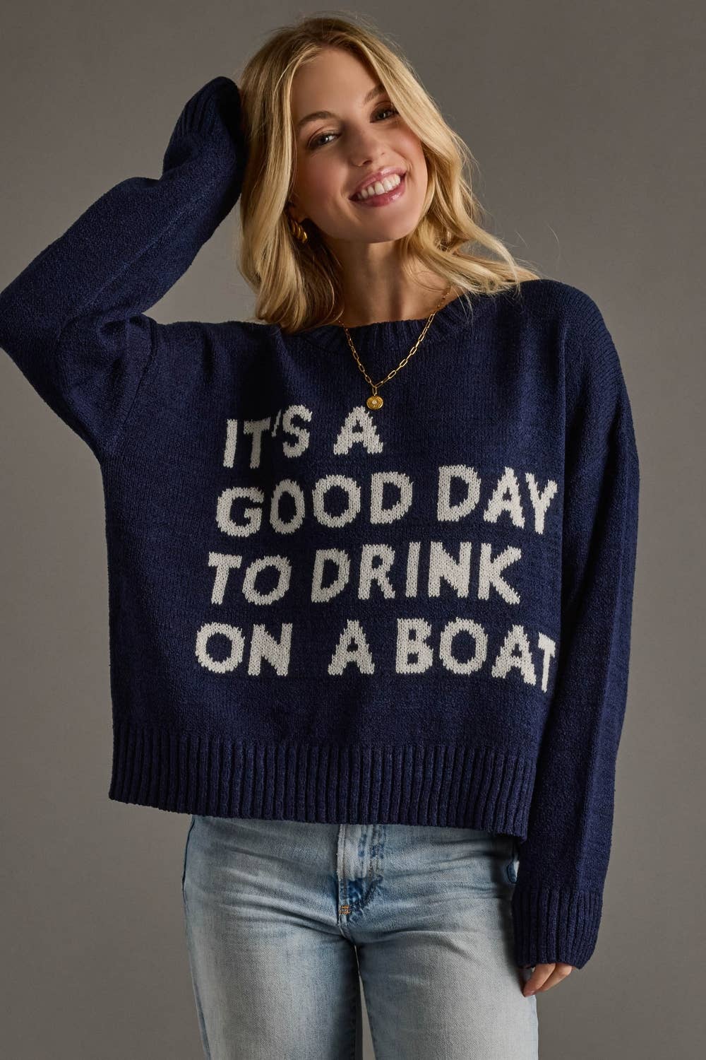 Drink On A Boat Sweater