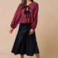 The Heather Vegan Leather Skirt