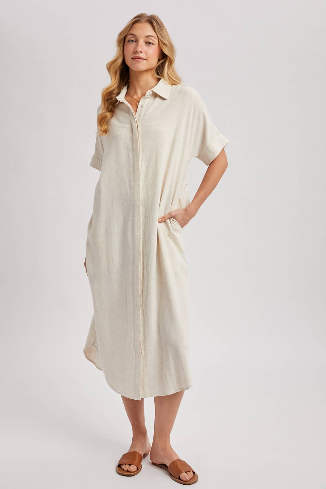 The Quinn Shirt Dress