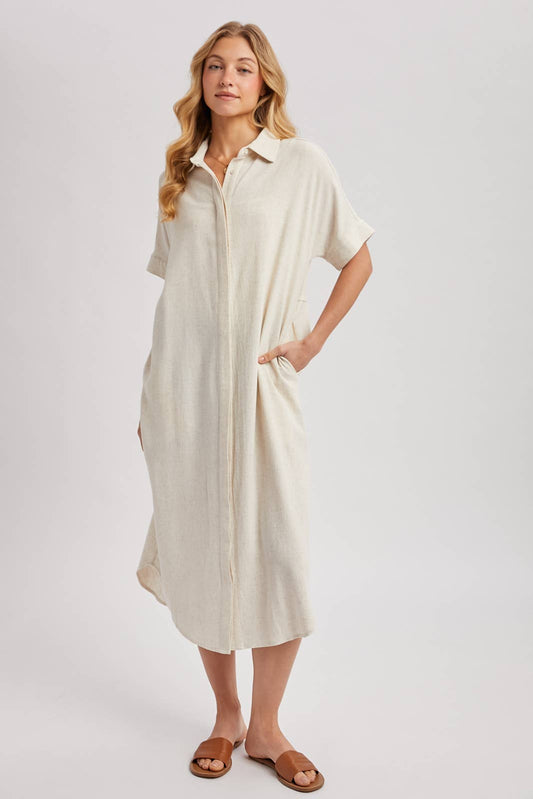 The Quinn Shirt Dress