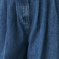 The Easton Wide Leg Denim Pant