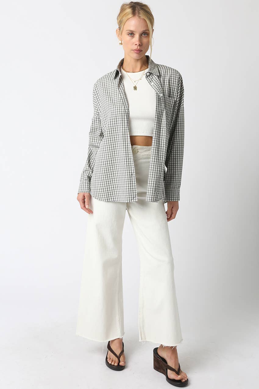 The Ayla Gingham Shirt