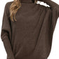 The Becca Turtle Neck Dolman Sweater