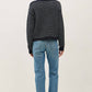 The Joey Striped Waffle Knit Sweater
