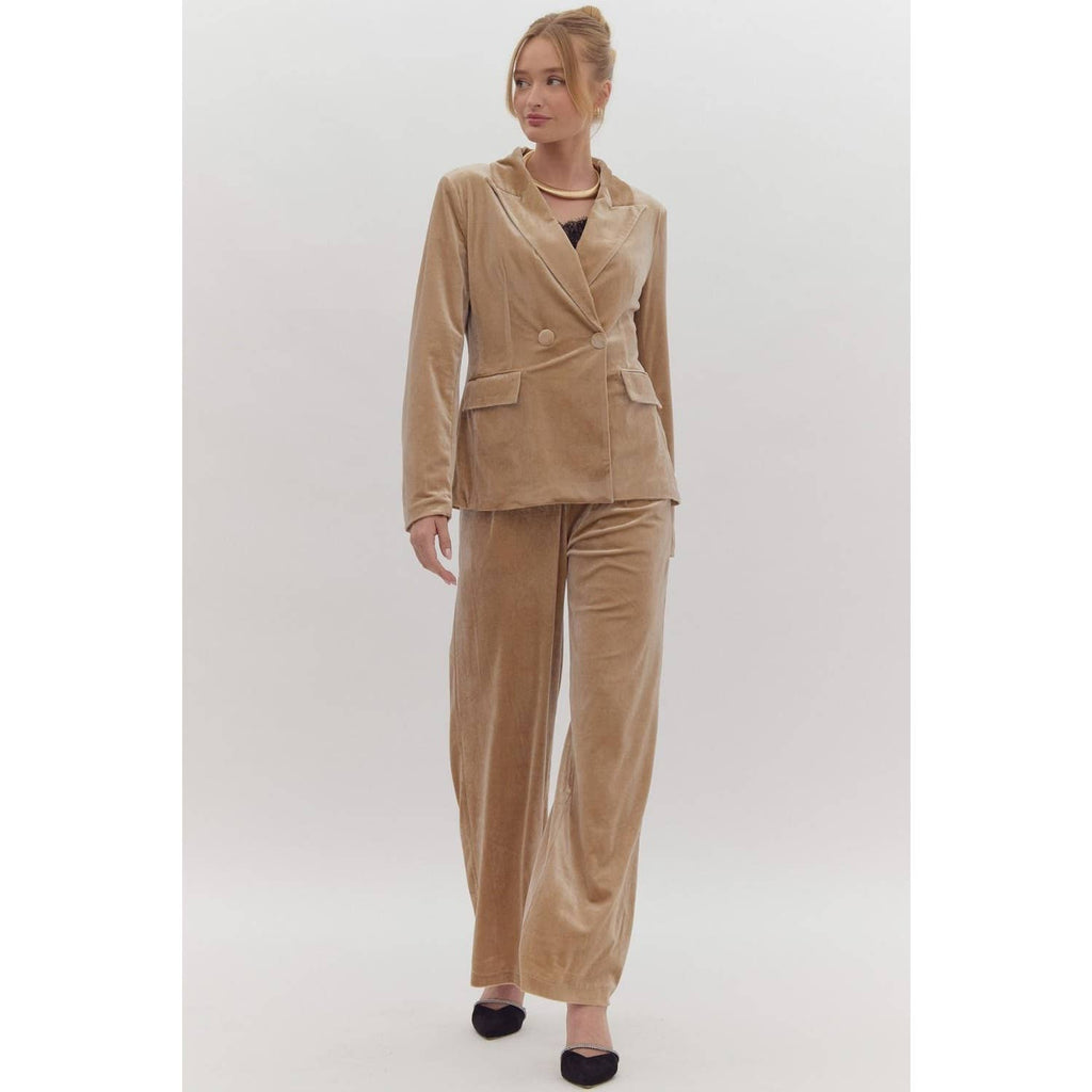 The Jenn Velvet Pant