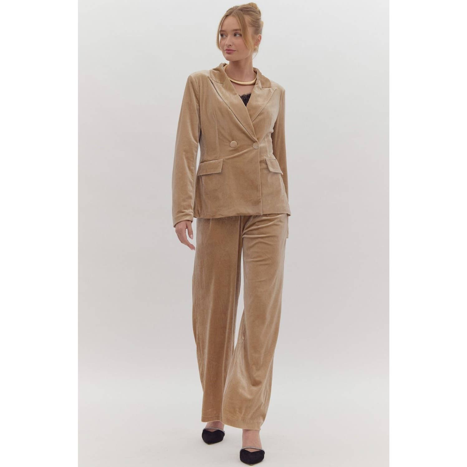 The Jenn Velvet Pant