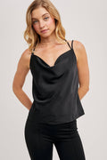 The Claire Cowl Neck Cami