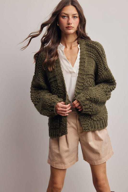 The Sydney Chunky Knit Cardigan