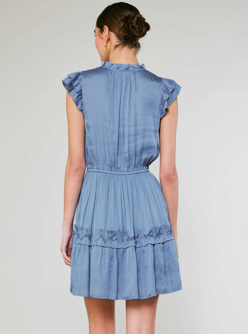 The Catherine Flutter Sleeve Dress