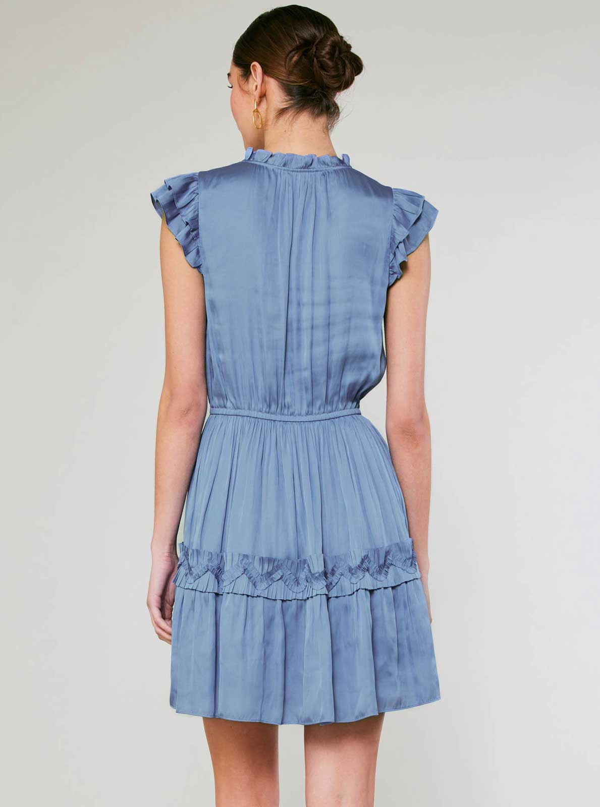 The Catherine Flutter Sleeve Dress