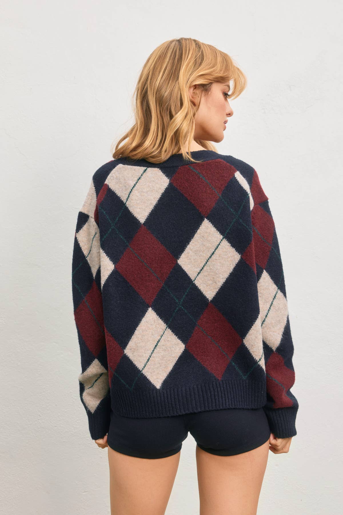 The Ollie Argyle Sweater