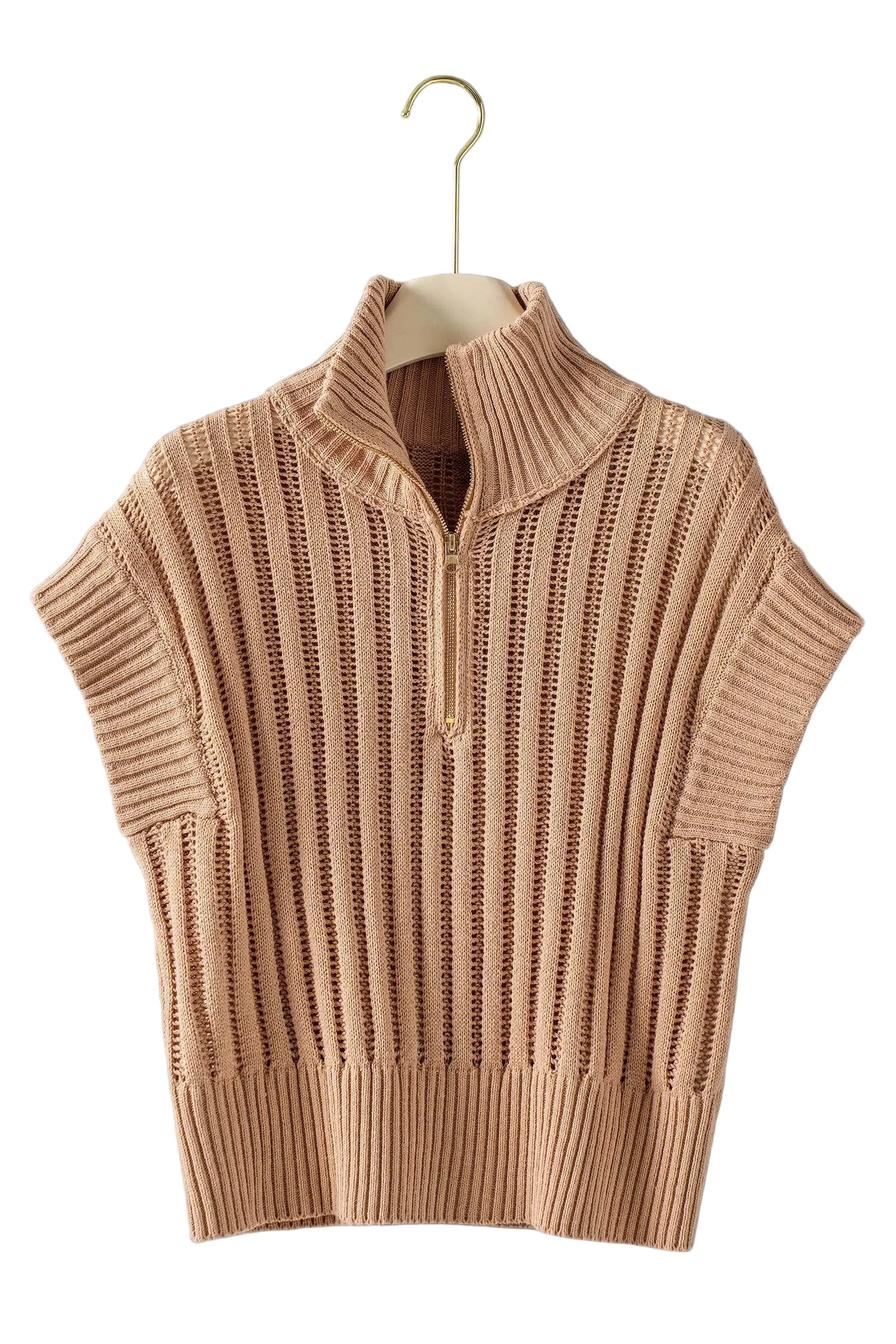 The Megan Half-Zip Sweater Vest